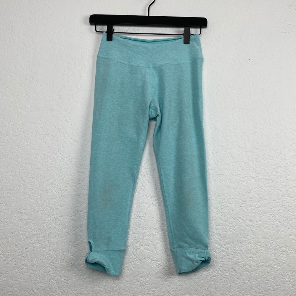 BEYOND YOGA | Blue Spacedye Crop Leggings